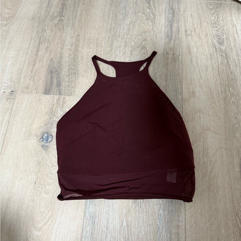 lululemon athletica Burgundy Sports Bra